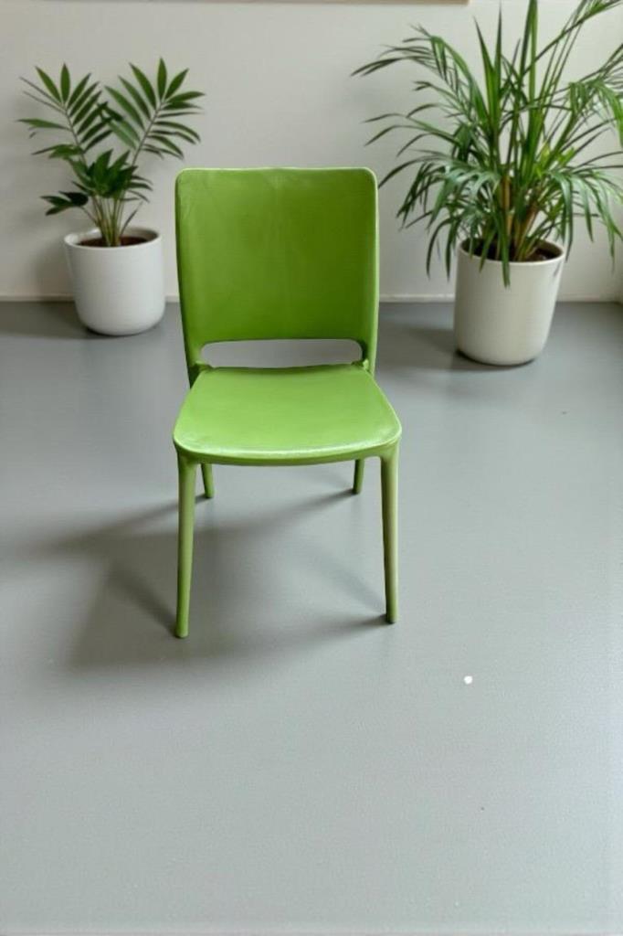 Miami Kolsuz Sandalye Bahçe, Balkon ve Cafe Sandalyesi Yeşil