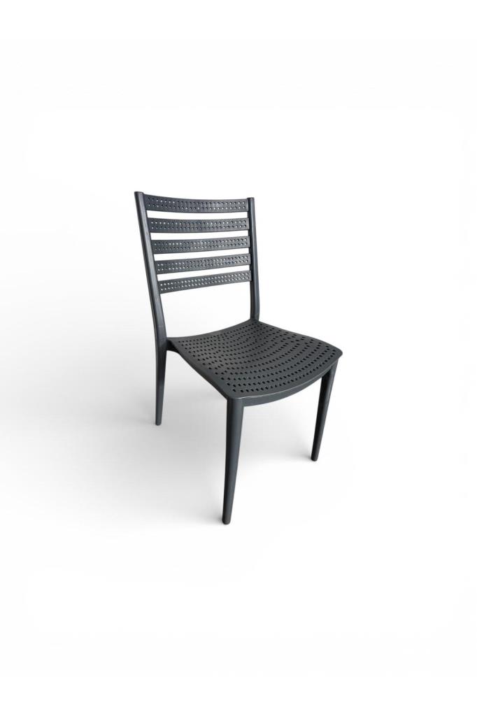 Zara Kolsuz Sandalye Bahçe, Balkon ve Cafe Sandalyesi Antrasit