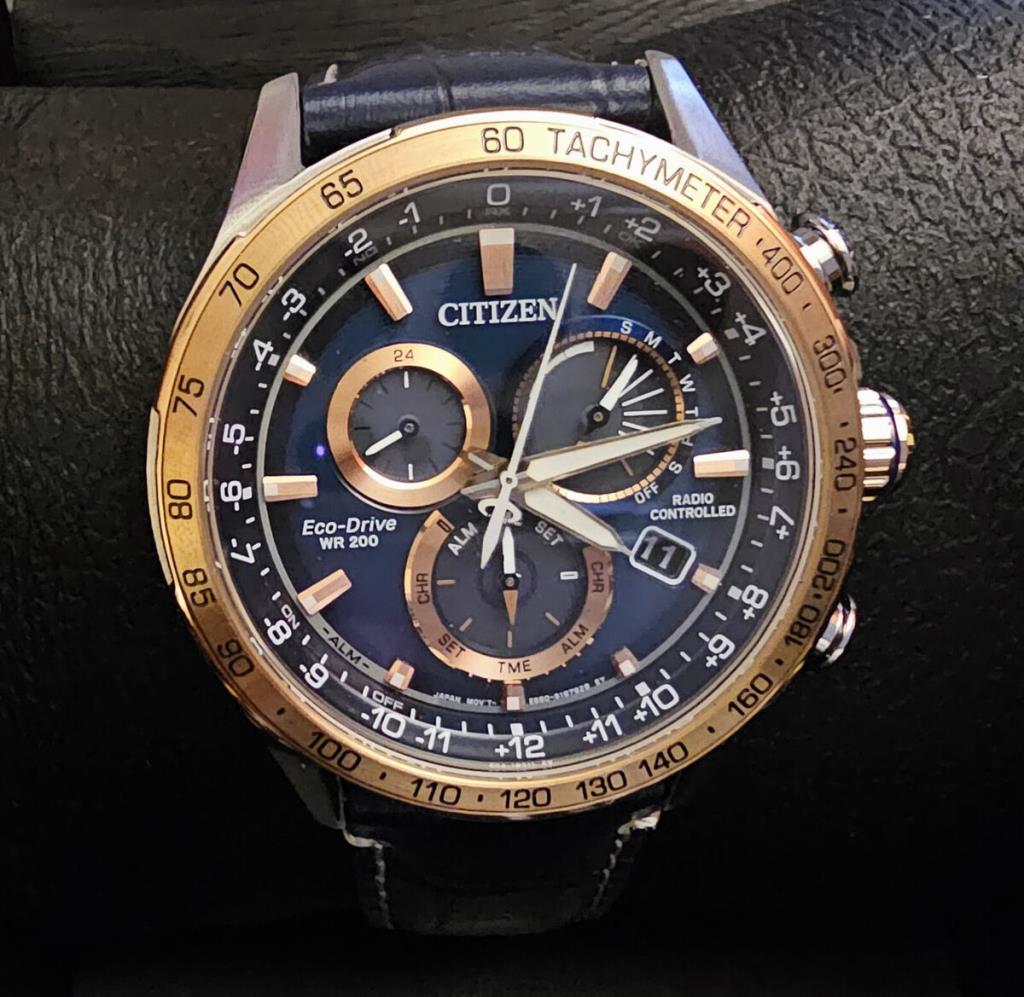 Citizen Pcat Chrono Eco Drive Sapphire Crystal Erkek Kol Saati Cb L Hepsipopuler Com