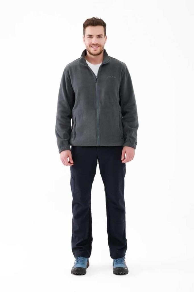 2AS SAKA Tam fermuarlı Erkek Polar Sweatshirt Antrasit nasıl kullanılır