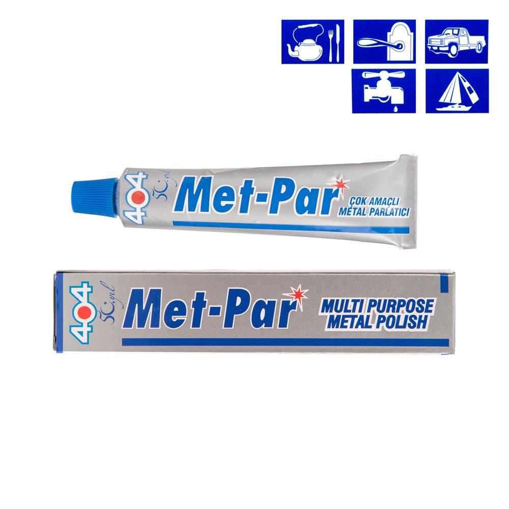 404 Met-Par Çok Amaçlı Metal Parlatıcı 50 gr fiyatı