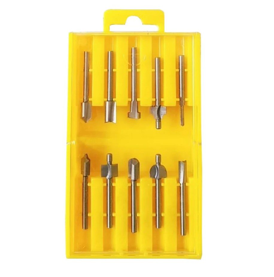 5005 Gravür Makinalarına Uyumlu  Ahşap Freze Uç Seti 10 Parça fiyatı