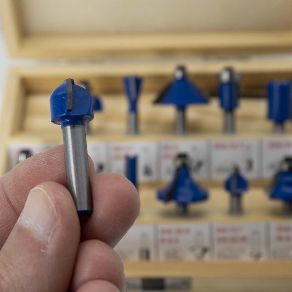 5010 Ahşap Freze Uç Seti Sap:8 mm (12 Parça) ne işe yarar