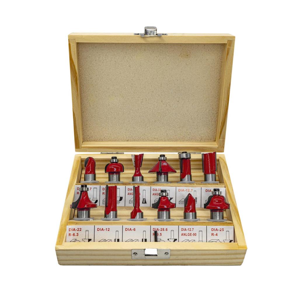5011 Ahşap Freze Uç Seti Sap:12 mm (12 Parça) nasıl kullanılır