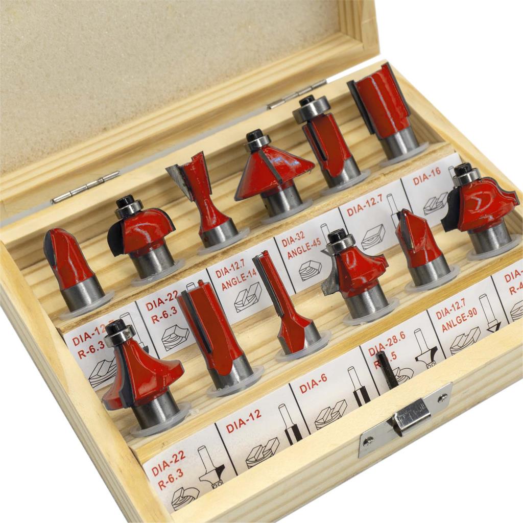 5011 Ahşap Freze Uç Seti Sap:12 mm (12 Parça) ne işe yarar