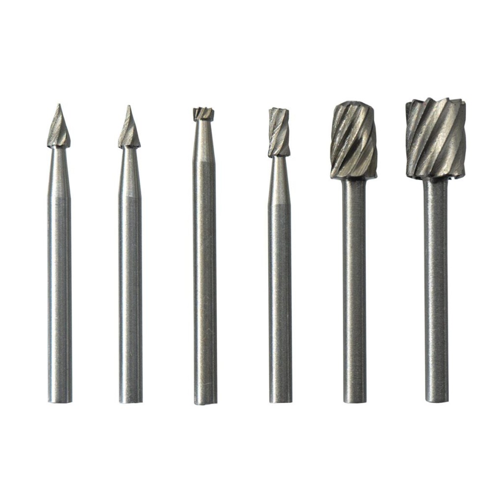 5012 Gravür Oyma Freze Ucu Seti HSS 6 Parça (Dremel Uyumlu) fiyatı