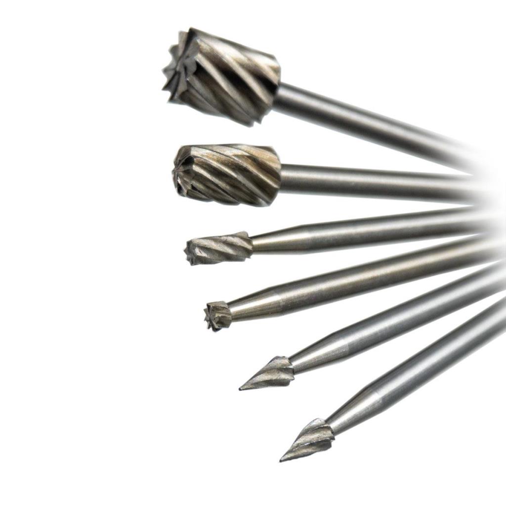 5012 Gravür Oyma Freze Ucu Seti HSS 6 Parça (Dremel Uyumlu) nasıl kullanılır