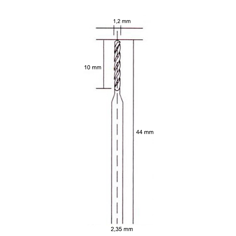 5048 Hobi Gravür Makinaları İçin HSS Matkap Ucu 1.2 mm ne işe yarar