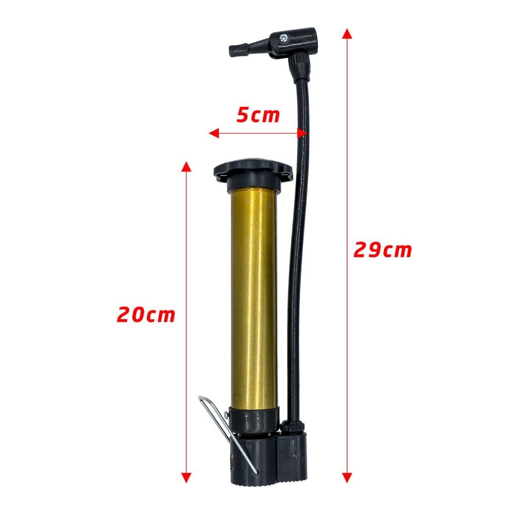 5318 Mini El Tipi Bisiklet Tekeri Şişirme Hava Pompası nasıl kullanılır