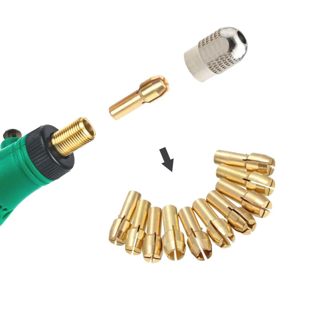 5324 Hobi Gravür Makinası Matkap Ucu Tutucu Pens Seti 11 Parça nasıl kullanılır