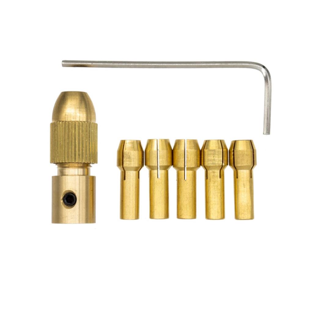 5339 Motor Mili Uyumlu Pensli Mini Mandren Set 7 Parça ne işe yarar