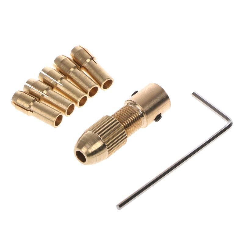 5339 Motor Mili Uyumlu Pensli Mini Mandren Set 7 Parça nasıl kullanılır