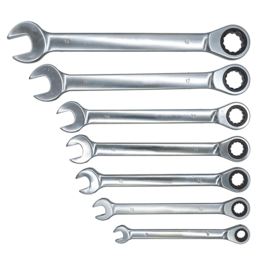 5393 Cırcır Kombine Anahtar Takımı (Düz) 7 Parça nereden bulurum