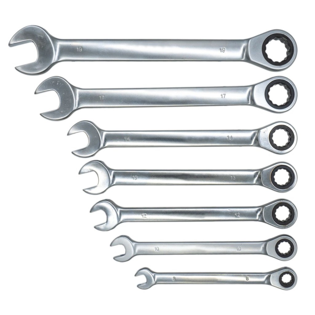 5393 Cırcır Kombine Anahtar Takımı (Düz) 7 Parça nereden bulurum