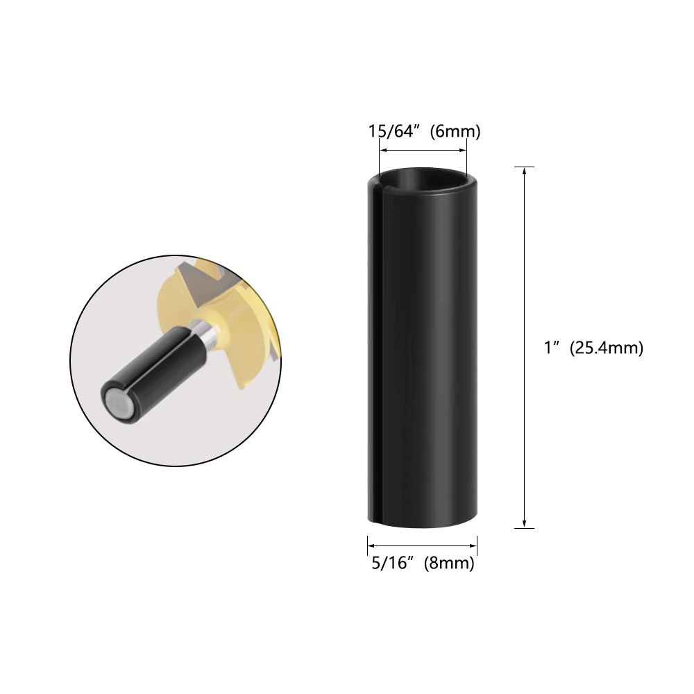 5431 Freze Makinası Pens, Uç Tutucu Çevirici Adaptör 6 - 8 mm nasıl kullanılır