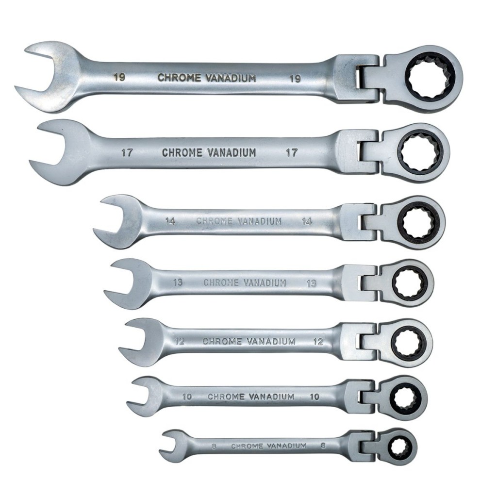 5439 Mafsallı Cırcır Kombine Anahtar Takımı 7 Parça ne işe yarar