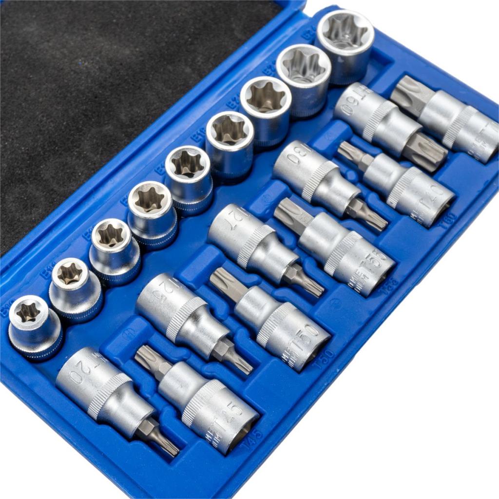 5440 1/2'' İç-Dış Torx Lokma Anahtar Takımı 19 Parça nasıl kullanılır