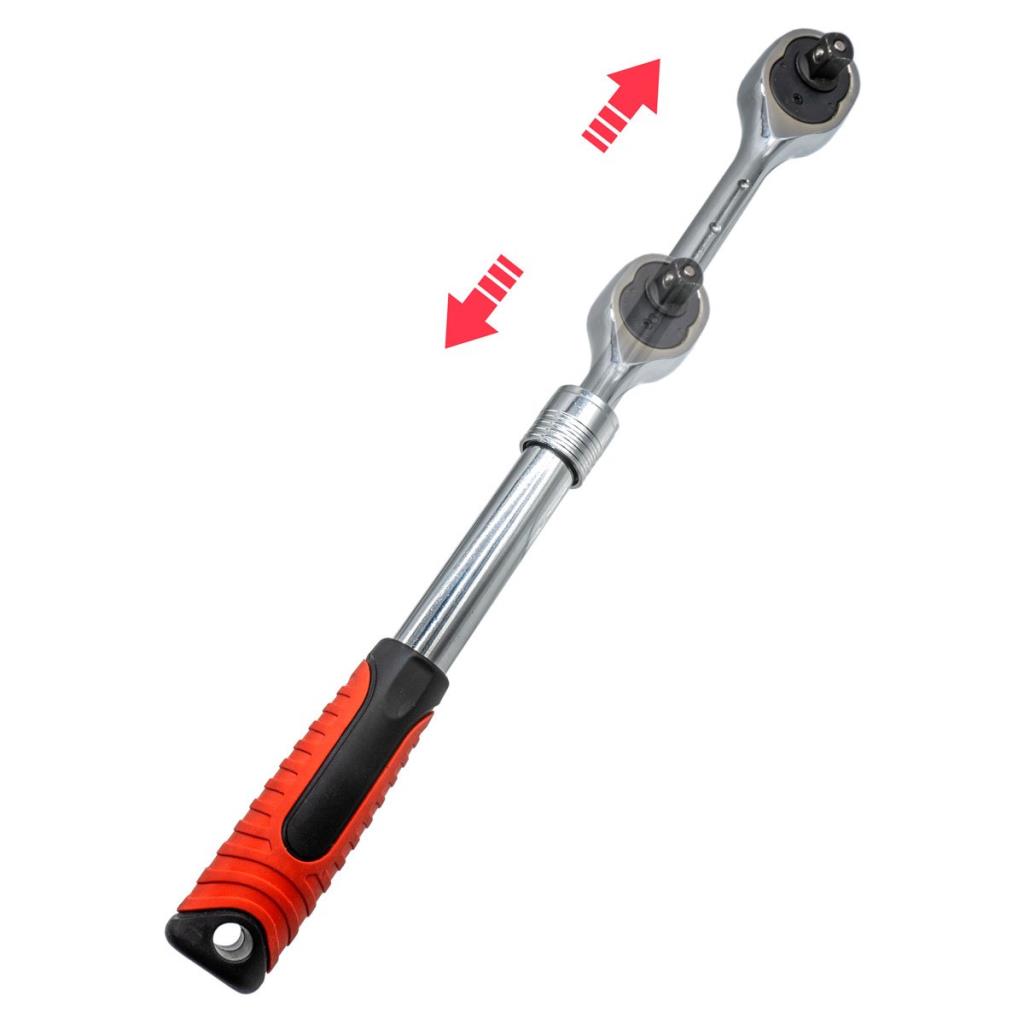 5453 Teleskopik Uzayabilen Cırcır Lokma Kolu 1/2'' nasıl kullanılır