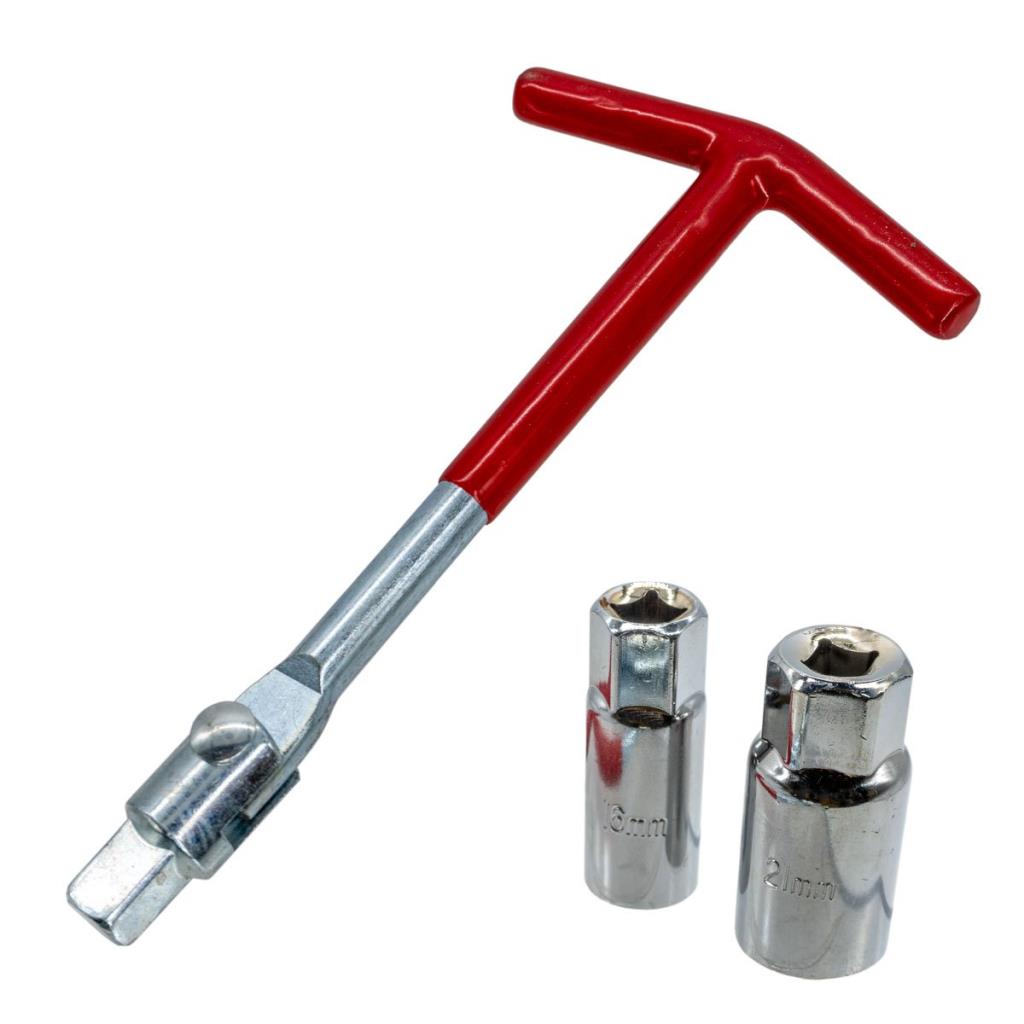 5462 Mafsallı Lastikli Buji Lokma Anahtarı 16/21mm (3 Parça) ne işe yarar