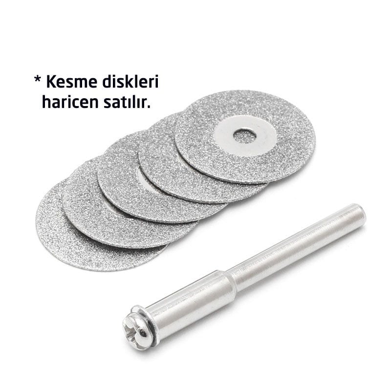 5466 Mini Kesme Diski Tutucu Pimi 2.35 mm nereden bulurum