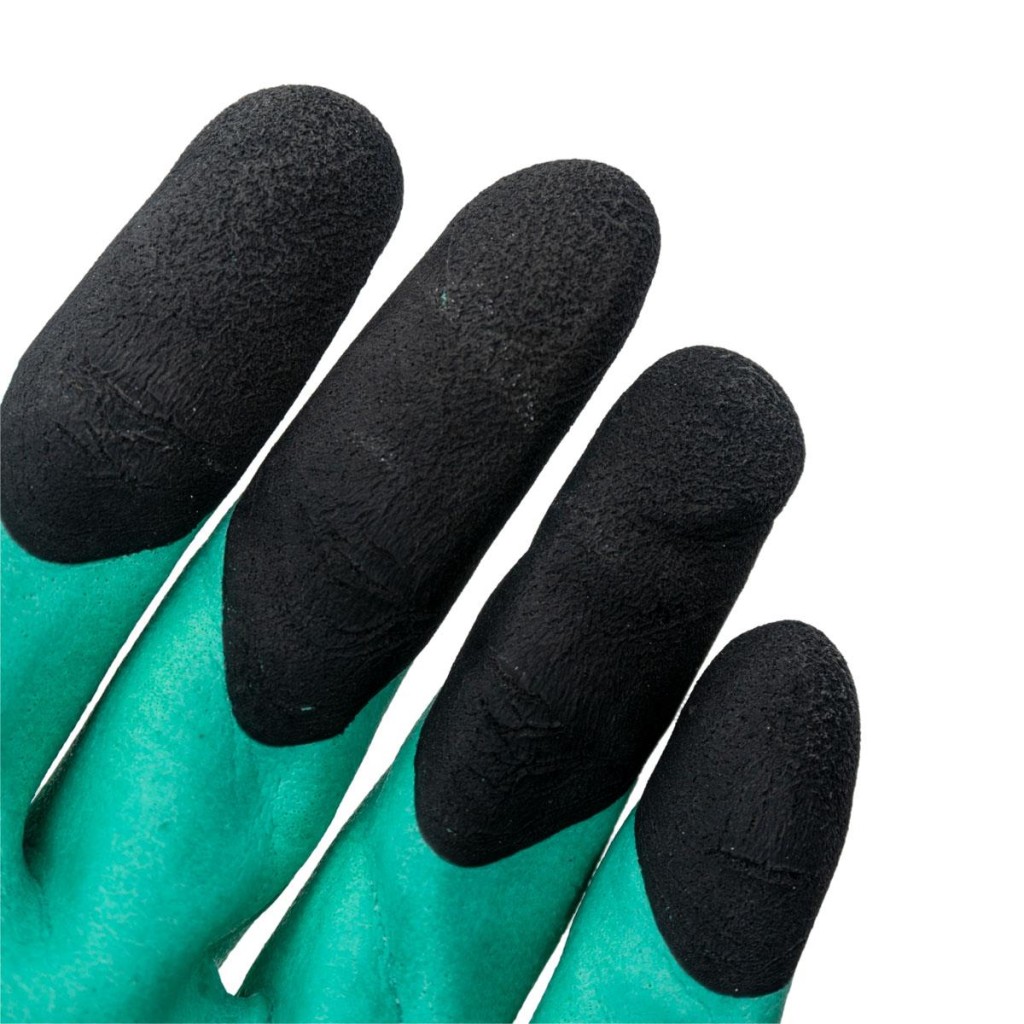 5473 Genel Kullanım Sarı Yeşil Nitril Kaplı Eldiven - 10 nasıl kullanılır