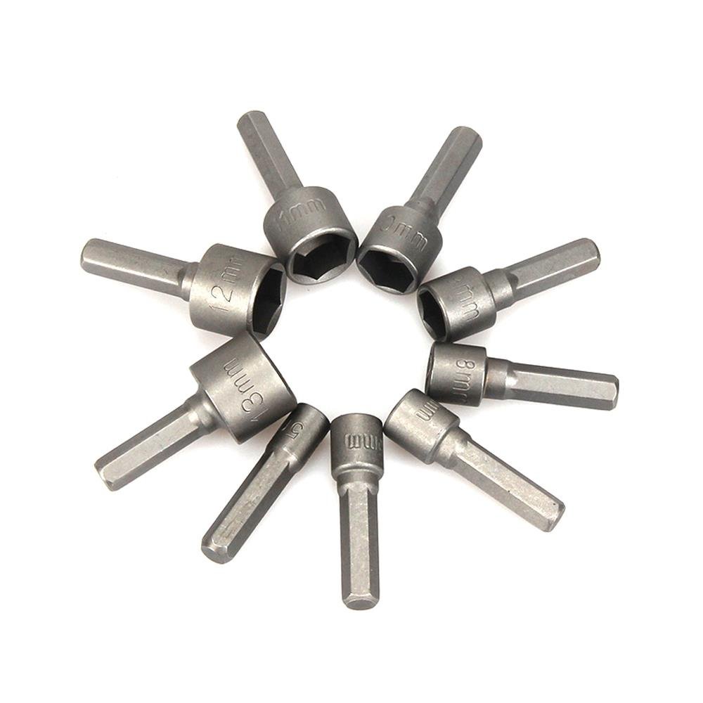 5537 Bits Saplı Lokmalı Somun Adaptör Seti 9 Parça fiyatı