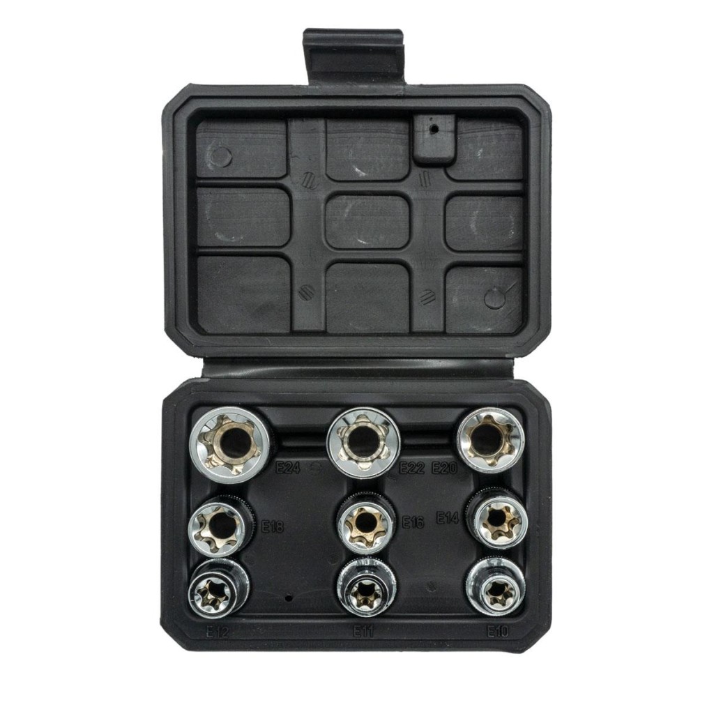 5547 1/2'' Torx Lokma Anahtar Seti 9 Parça nasıl kullanılır