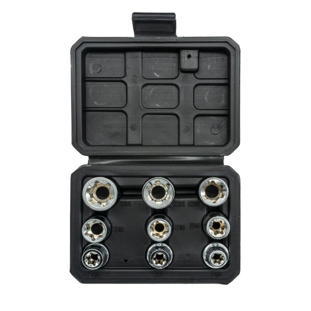 5547 1/2'' Torx Lokma Anahtar Seti 9 Parça nasıl kullanılır
