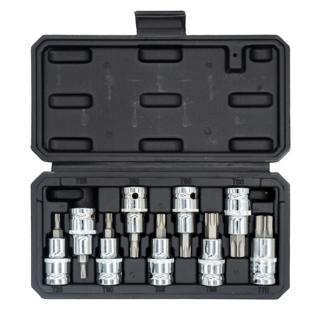 5548 1/2'' Torx Bits Uçlu Lokma Anahtar Takımı 9 Parça nasıl kullanılır