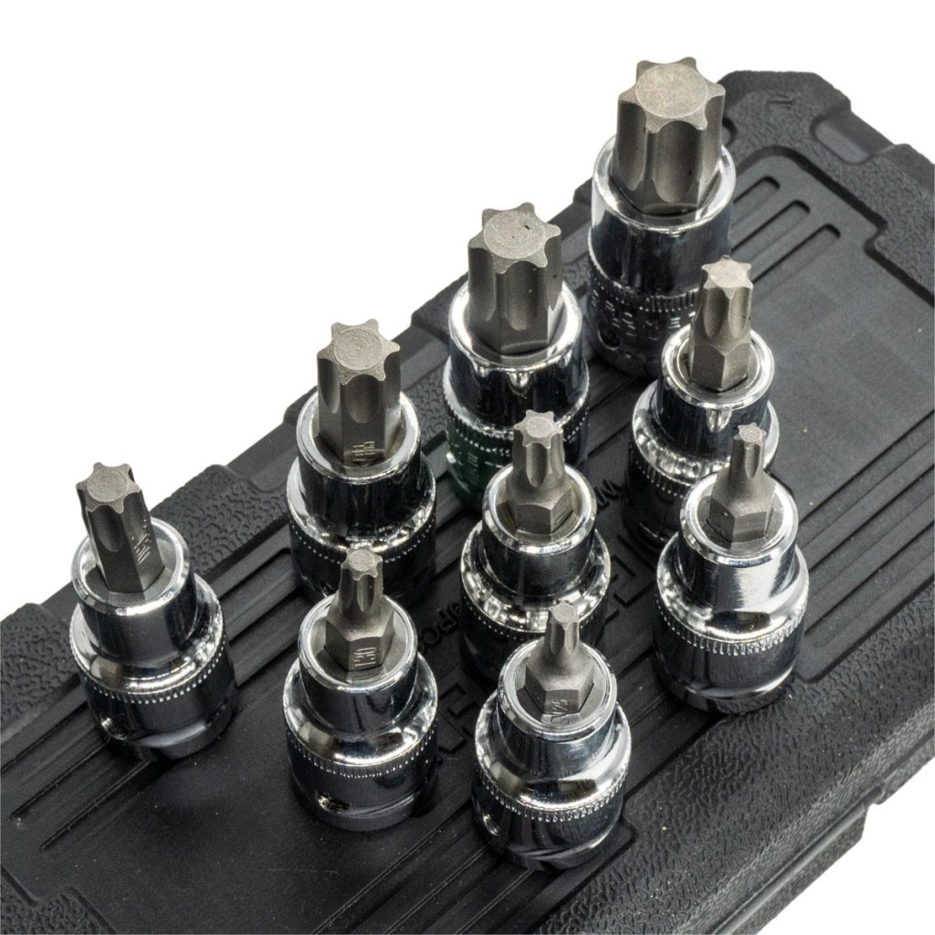 5548 1/2'' Torx Bits Uçlu Lokma Anahtar Takımı 9 Parça ne işe yarar