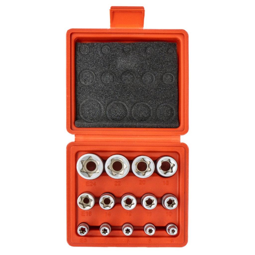 5589 1/2''- 3/8''-1/4'' Torx Lokma Anahtar Seti 14 Parça nasıl kullanılır