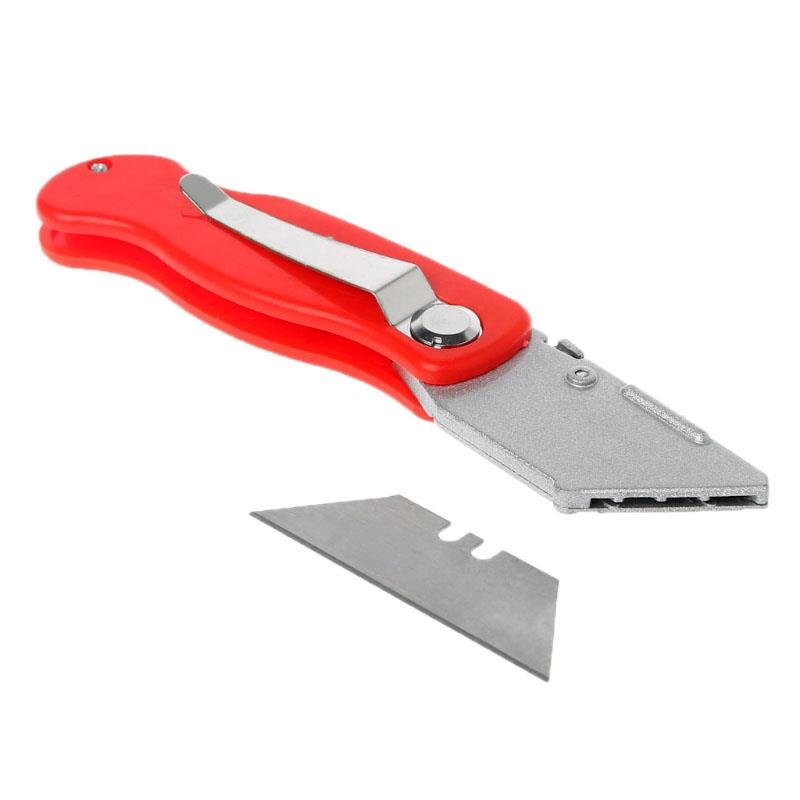 5592 Pratik Katlanır Trapez Tipi Halıcı Maket Bıçağı 18 mm ne işe yarar