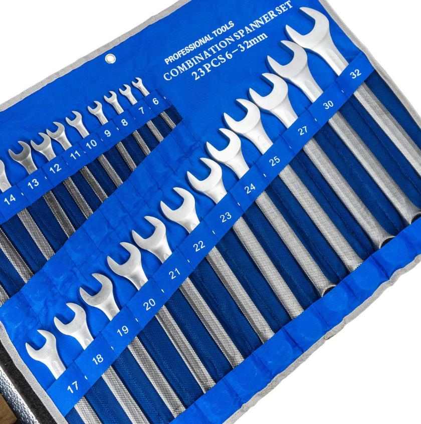 6014 Kombine Anahtar Takımı 6-32 mm 23 Parça (Bez nereden bulurum
