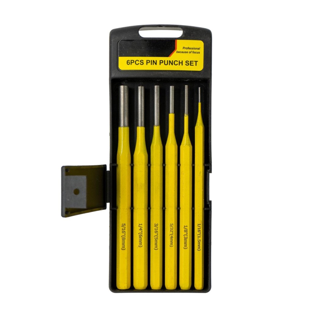 6015 Düz Pim Zımba Takımı 6 Parça ne işe yarar