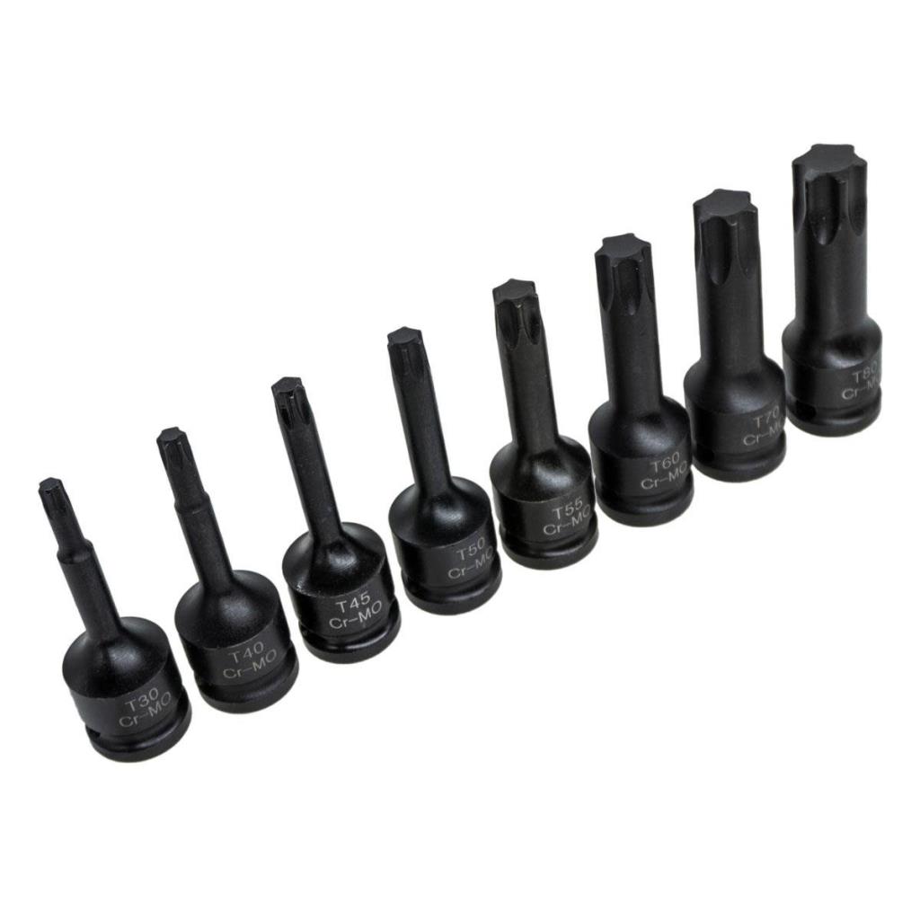 6018 1/2'' Havalı Uzun Torx Lokma Takımı 8 Parça ne işe yarar