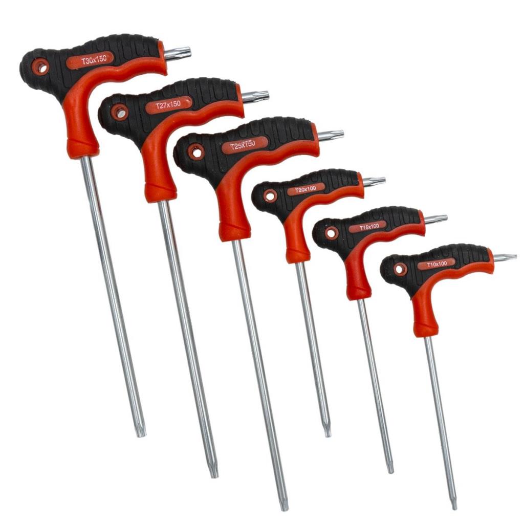 6029 T Tipi Torx Allen Anahtar Takımı 6 Parça fiyatı