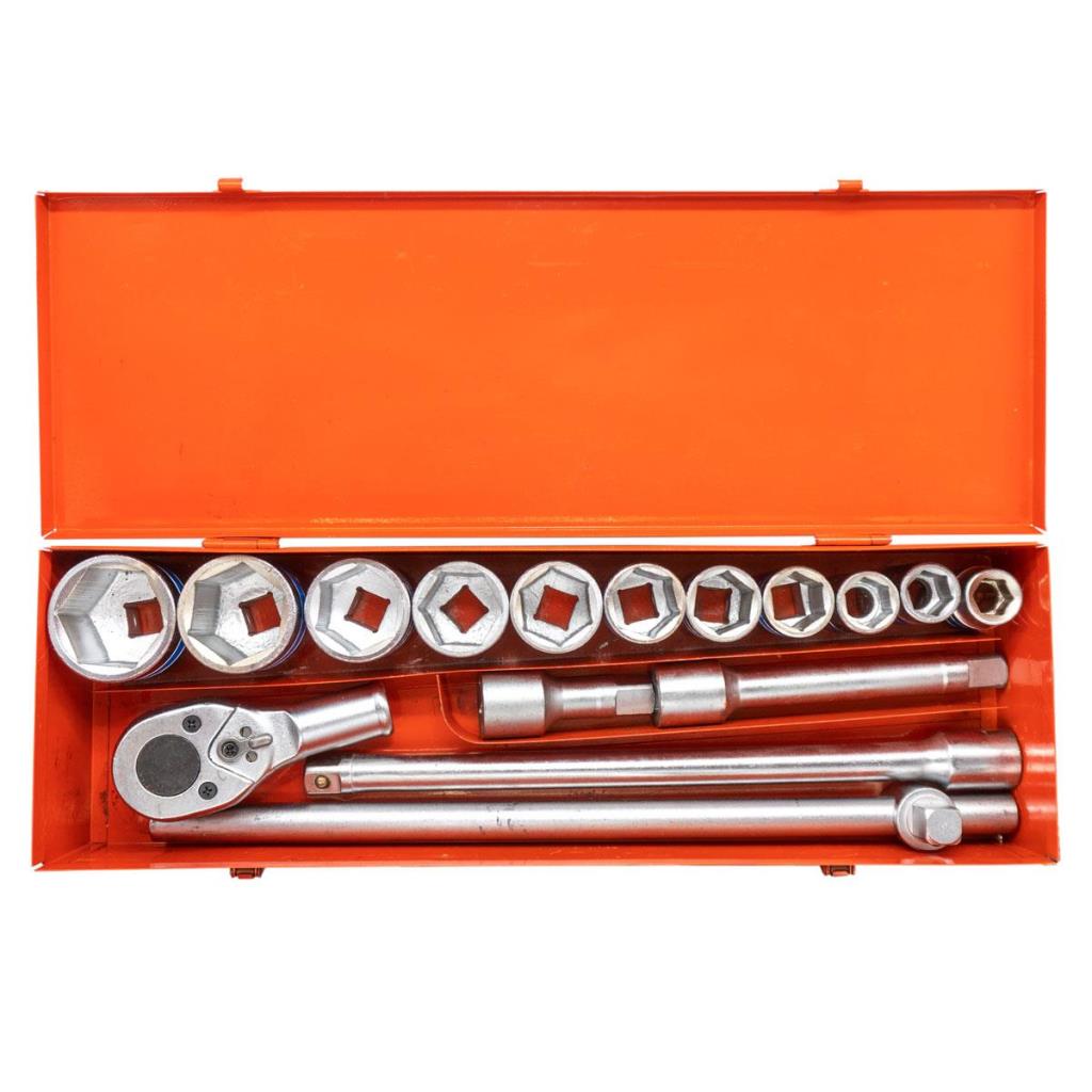 6056 3/4'' 6 Köşe Lokma Anahtar Takımı 16 Parça (Metal Kutulu) nasıl kullanılır