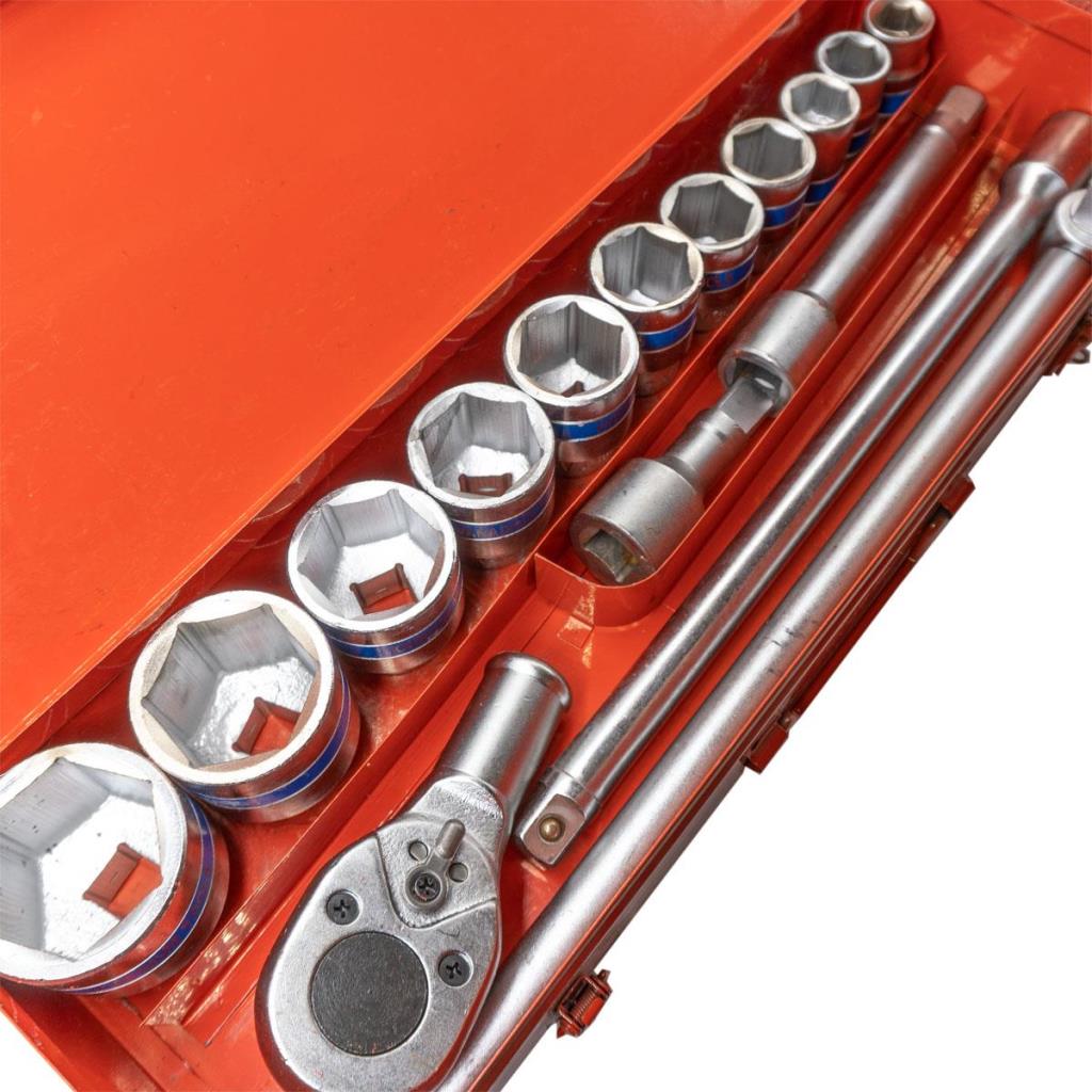 6056 3/4'' 6 Köşe Lokma Anahtar Takımı 16 Parça (Metal Kutulu) ne işe yarar