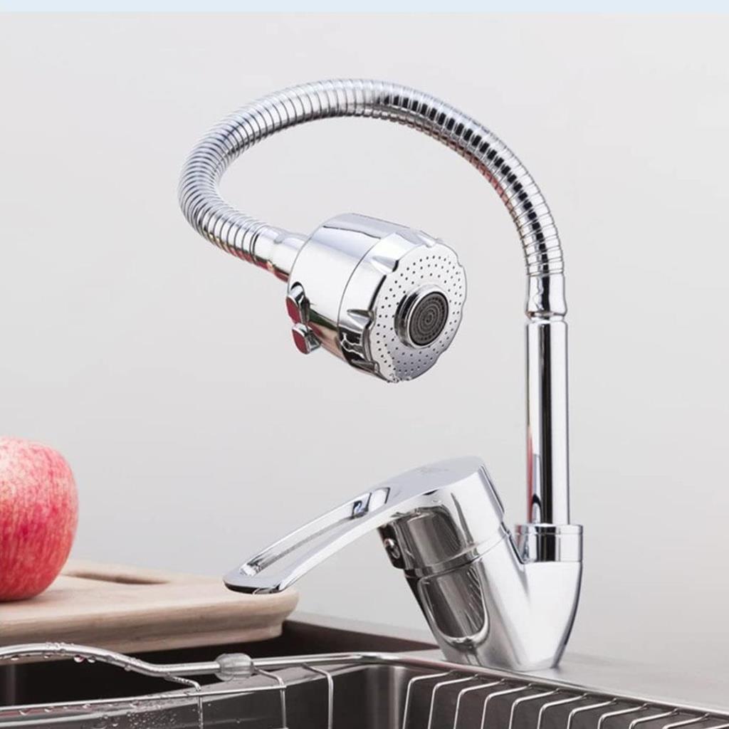 6061 Esnek 360° Hareketli 2 Fonksiyon Spreyli Kubar Musluk Ucu 48 cm ne işe yarar