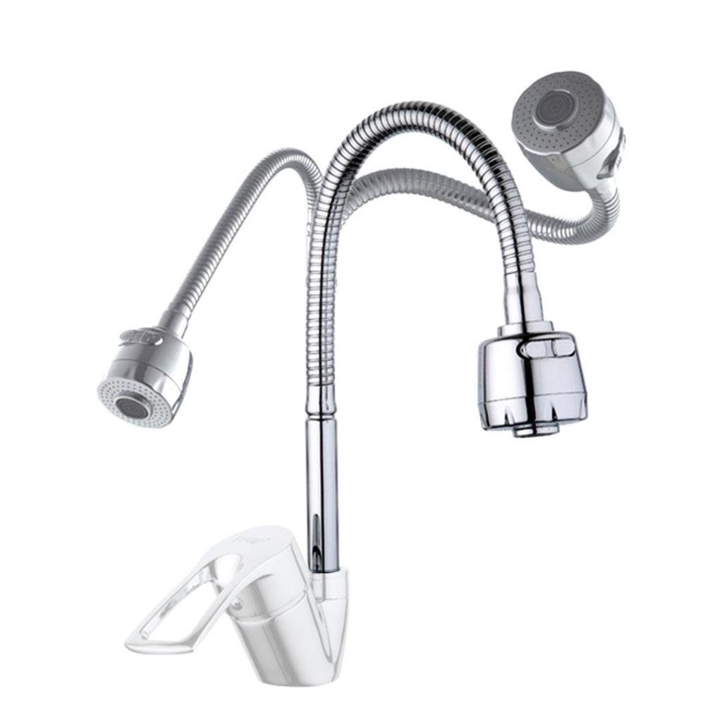 6061 Esnek 360° Hareketli 2 Fonksiyon Spreyli Kubar Musluk Ucu 48 cm nasıl kullanılır