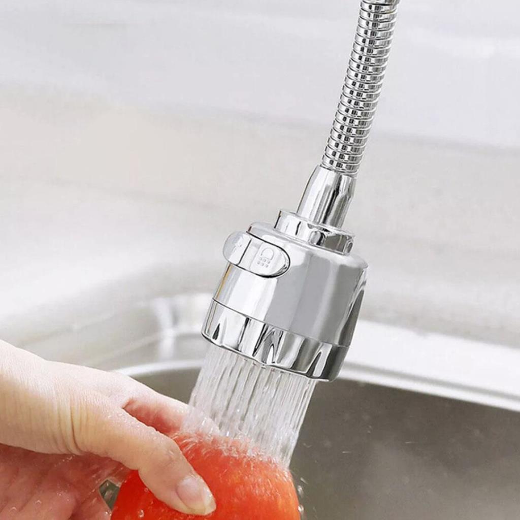 6061 Esnek 360° Hareketli 2 Fonksiyon Spreyli Kubar Musluk Ucu 48 cm ne işe yarar