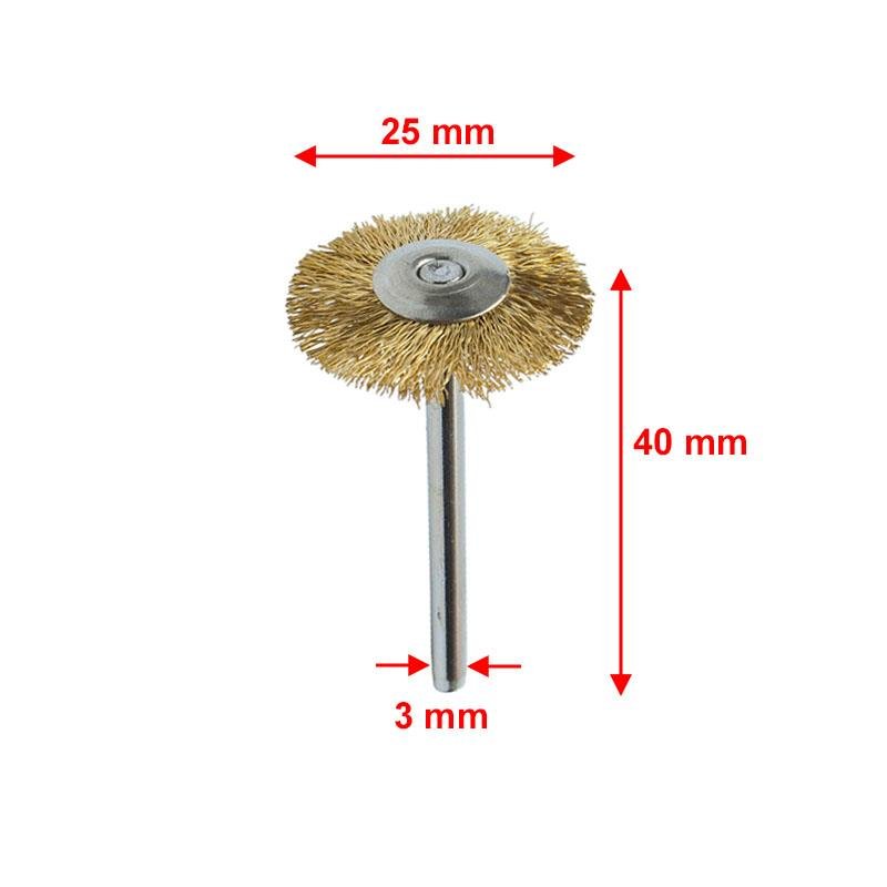 6066 Pimli Dairesel Prinç Tel Fırça 25 mm (2 Adet) ne işe yarar