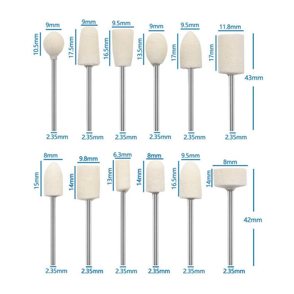 6072 Pimli Parlatma Cila Polisaj Keçe Seti 12 Parça nasıl kullanılır