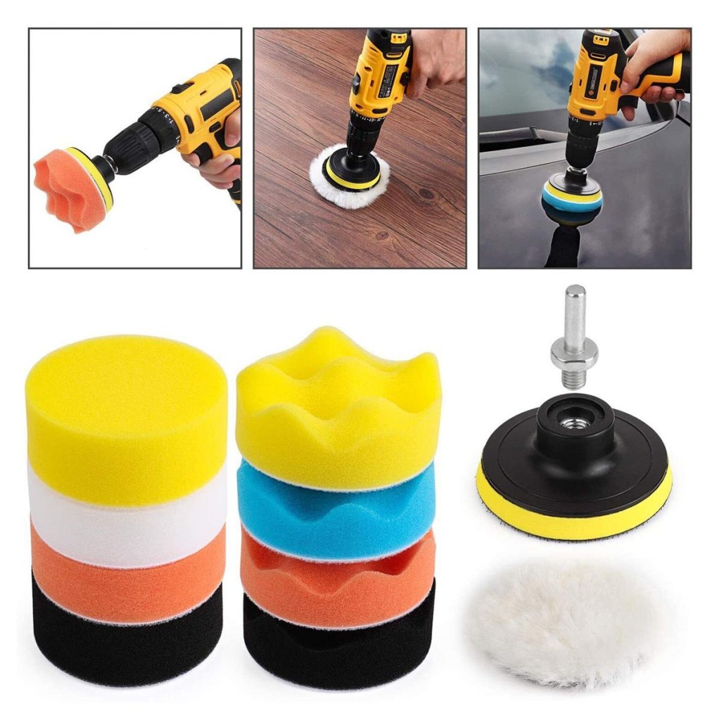 6076 Pasta Cila Polisaj Parlatma Sünger Seti 100 mm 11 Parça fiyatı