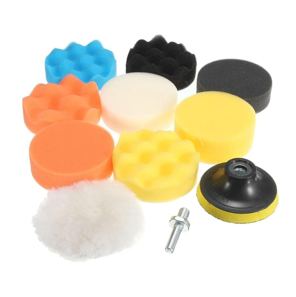 6076 Pasta Cila Polisaj Parlatma Sünger Seti 100 mm 11 Parça nasıl kullanılır