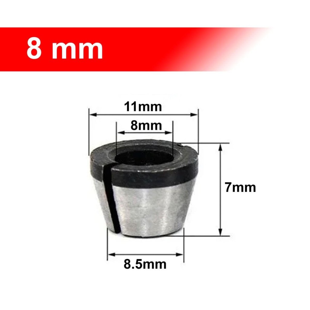 6077 Freze Makinaları İçin Konik Pens 8 mm nasıl kullanılır