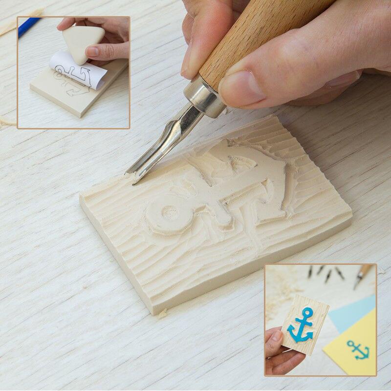 6091 Lino Cutter Linol Oyma Kesme Bıçak Seti 5 Bıçaklı ne işe yarar