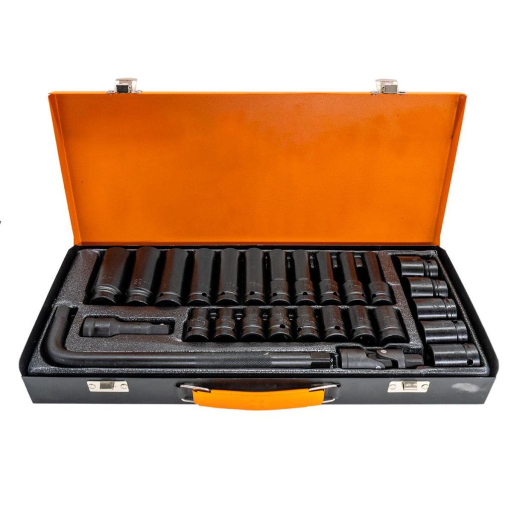 6096 1/2'' Havalı Lokma Takımı Metal Kutulu 27 Parça nereden bulurum