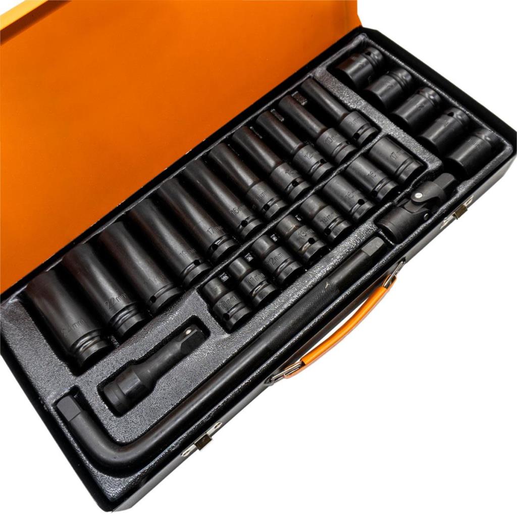 6096 1/2'' Havalı Lokma Takımı Metal Kutulu 27 Parça ne işe yarar