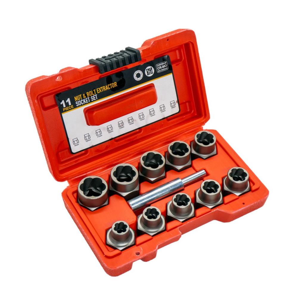 6124 Hasarlı Civata ve Somun Sökme 1/2'' Lokma Takımı 11 Parça fiyatı